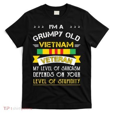 Grumpy Old Vietnam Veteran T-Shirt