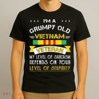 Grumpy Old Vietnam Veteran T-Shirt thumb 3