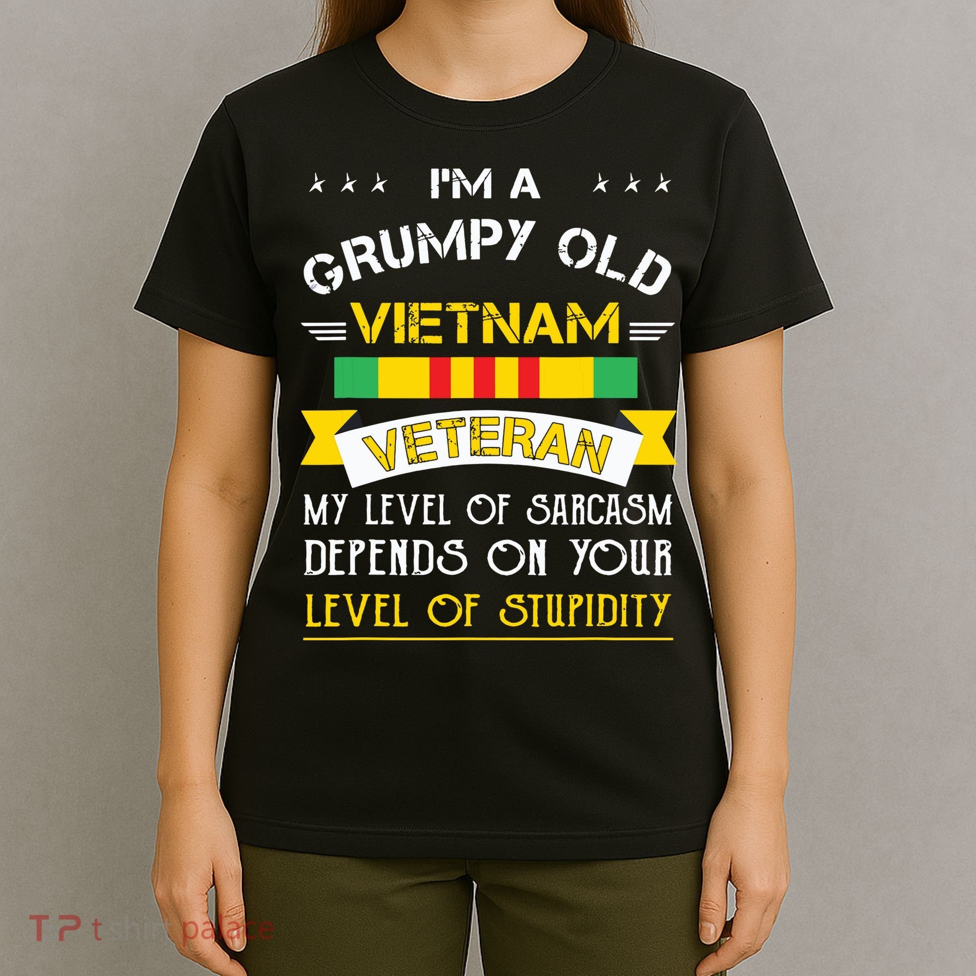 Grumpy Old Vietnam Veteran T-Shirt