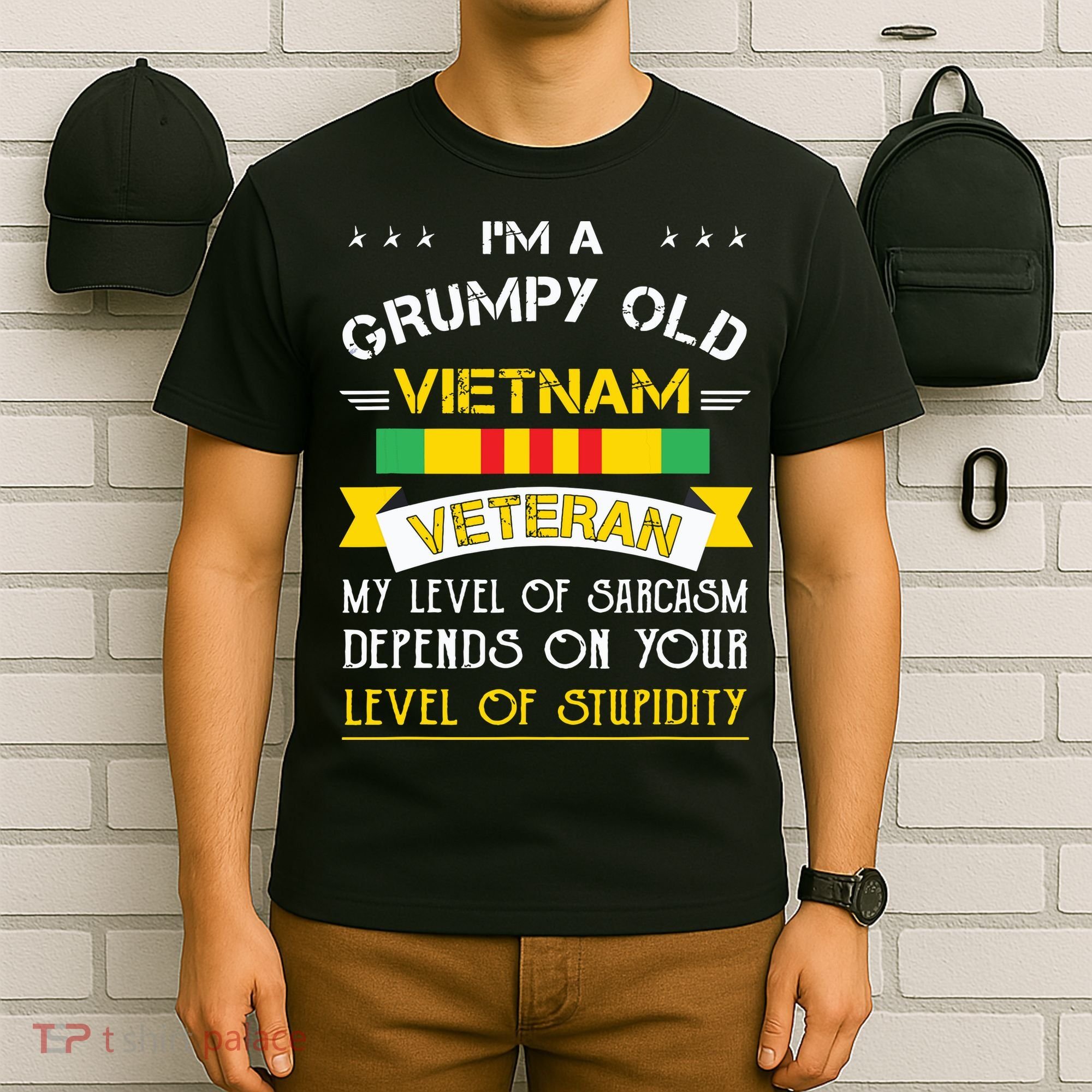 Grumpy Old Vietnam Veteran T-Shirt