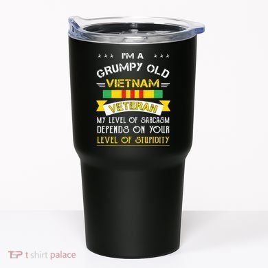 Grumpy Old Vietnam Veteran Tumbler