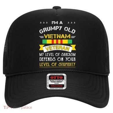 Grumpy Old Vietnam Veteran Hat