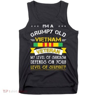 Grumpy Old Vietnam Veteran Tank Top