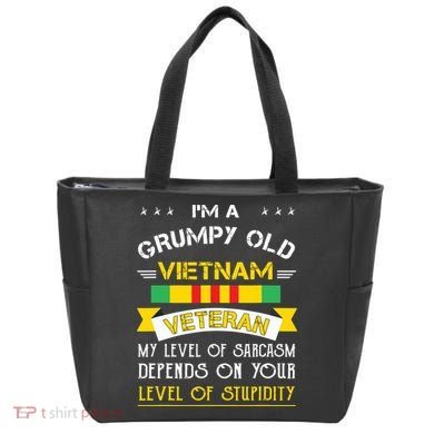 Grumpy Old Vietnam Veteran Tote Bag