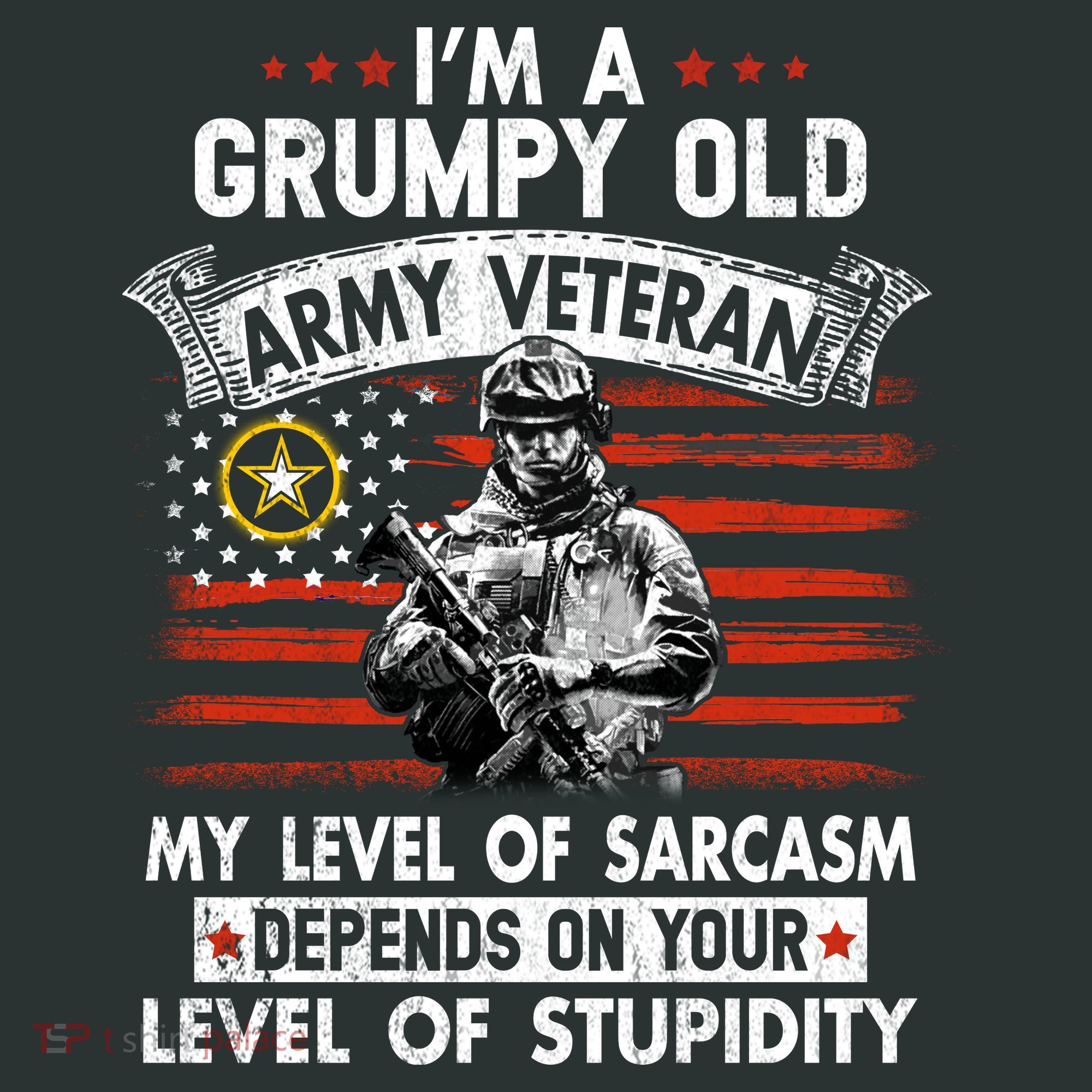 Grumpy Old Veteran Tee Pride Army Sarcasm Retired Pajama Set