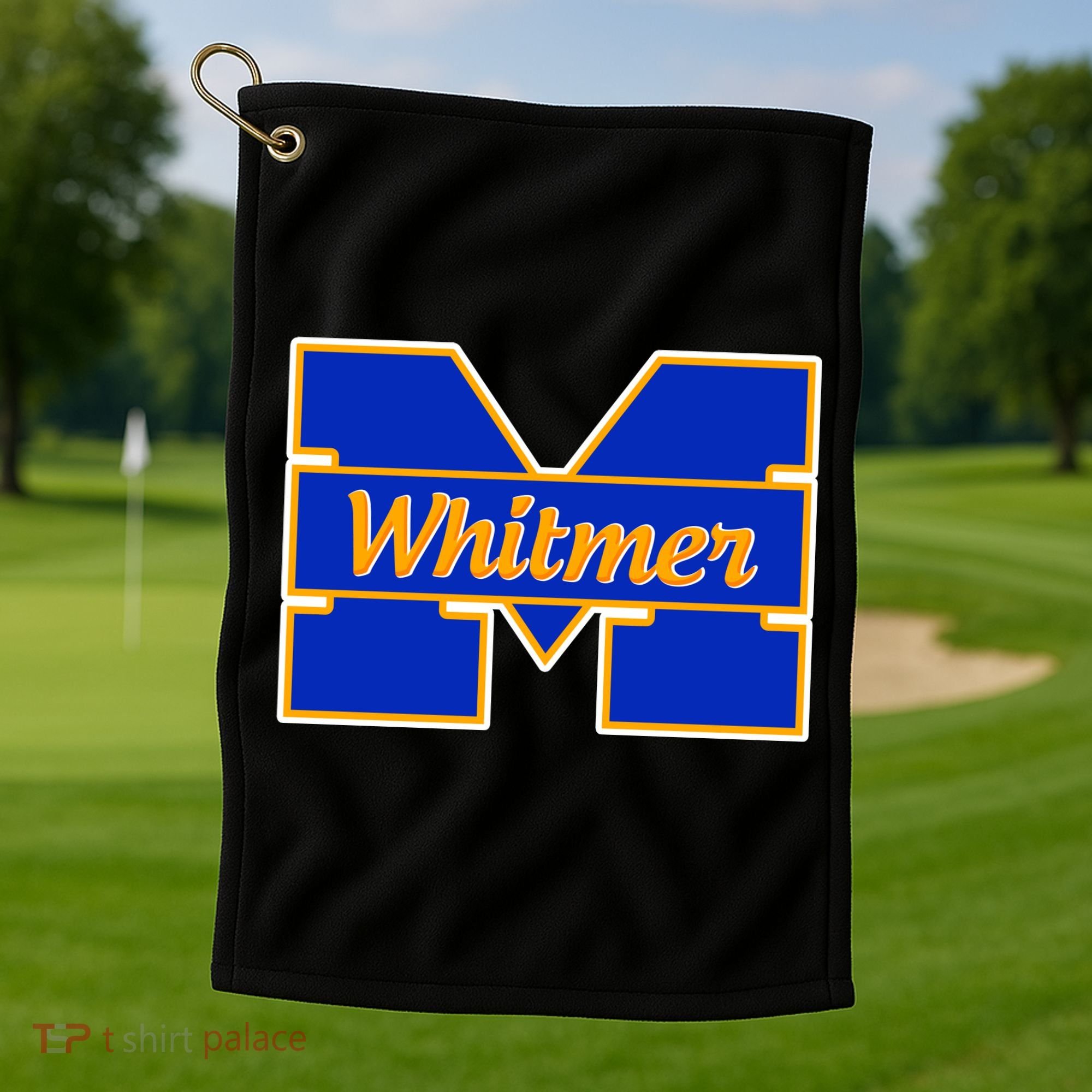 Governor Whitmer Michigan Logo  Golf Towel