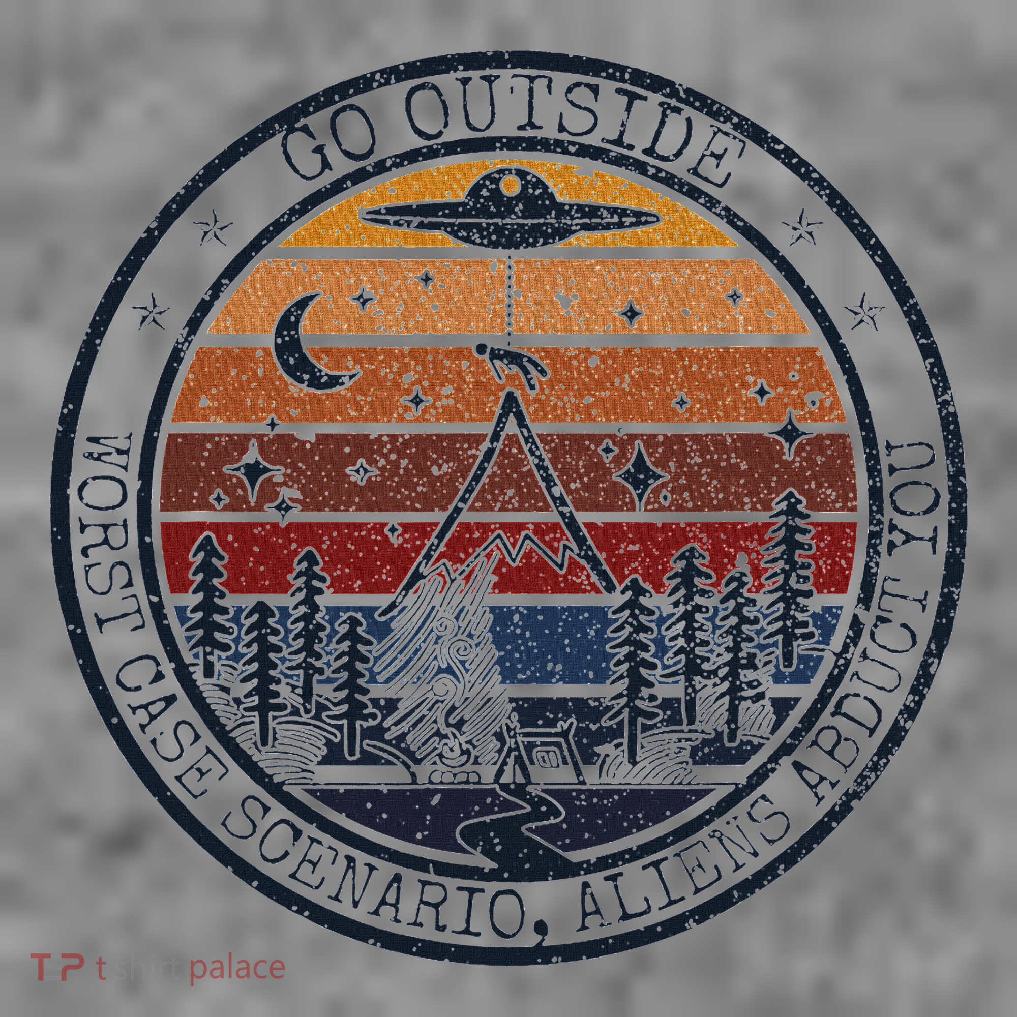 Go Outside Worst Case Scenario Bigfoot Kills You Sasquatch.Png Toddler Hoodie
