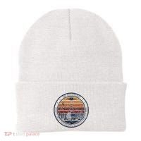 Go Outside Worst Case Scenario Bigfoot Kills You Sasquatch.Png Beanie thumb 0