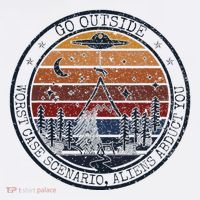 Go Outside Worst Case Scenario Bigfoot Kills You Sasquatch.Png Women's Hoodie thumb 2