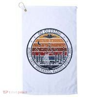 Go Outside Worst Case Scenario Bigfoot Kills You Sasquatch.Png Golf Towel thumb 0