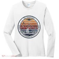 Go Outside Worst Case Scenario Bigfoot Kills You Sasquatch.Png Women's Long Sleeve Shirt thumb 0