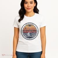 Go Outside Worst Case Scenario Bigfoot Kills You Sasquatch.Png Women's T-Shirt thumb 4