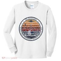 Go Outside Worst Case Scenario Bigfoot Kills You Sasquatch.Png Kids Long Sleeve Shirt thumb 0