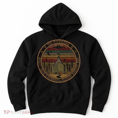 Go Outside Worst Case Scenario Bigfoot You Sasquatch Hoodie