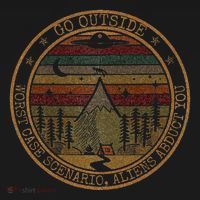 Go Outside Worst Case Scenario Bigfoot You Sasquatch Visor thumb 3