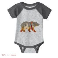 Go Outside Worst Case Scenario A Bear Kills You Camping Infant Baby Jersey Bodysuit thumb 0