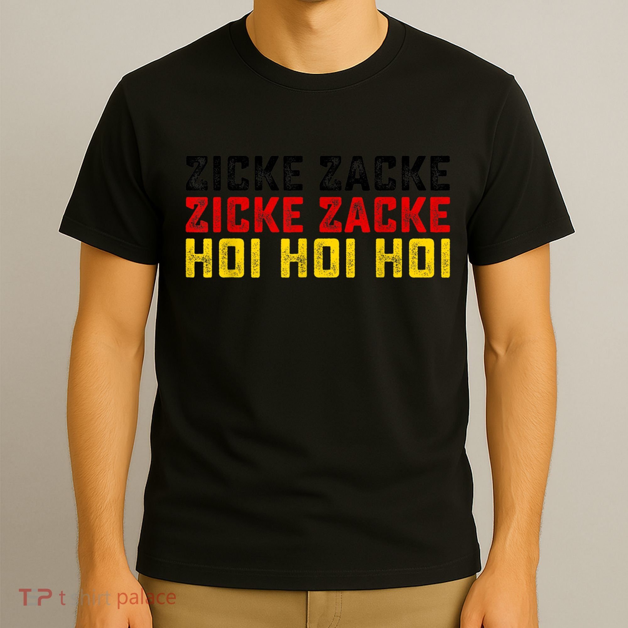 German Oktoberfest Zicke Zacke Zicke Zacke Hoi Hoi Hoi T-Shirt
