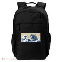 Monster VS the Great Wave Of Kanagaw Backpack thumb 0