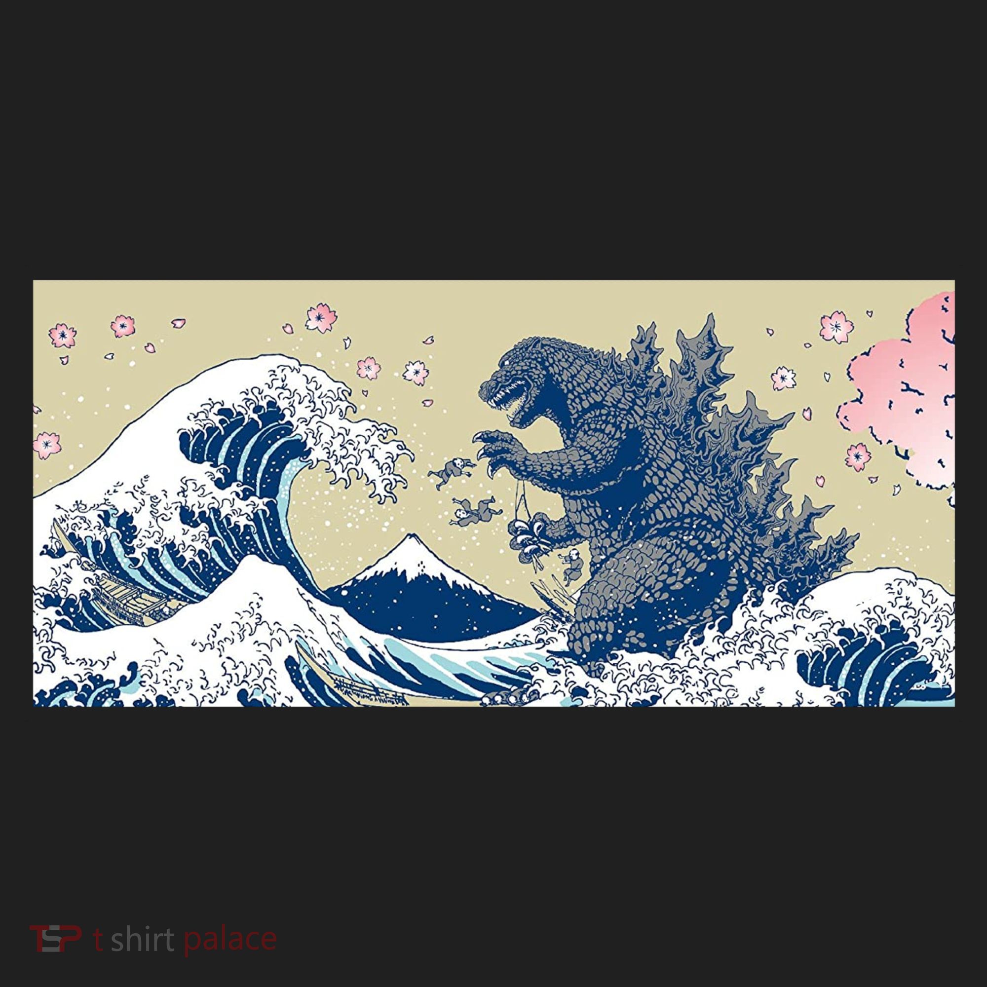 Monster VS the Great Wave Of Kanagaw Tumbler