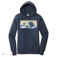 Monster VS the Great Wave Of Kanagaw Women's Hoodie thumb 0