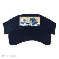 Monster VS the Great Wave Of Kanagaw Visor thumb 0