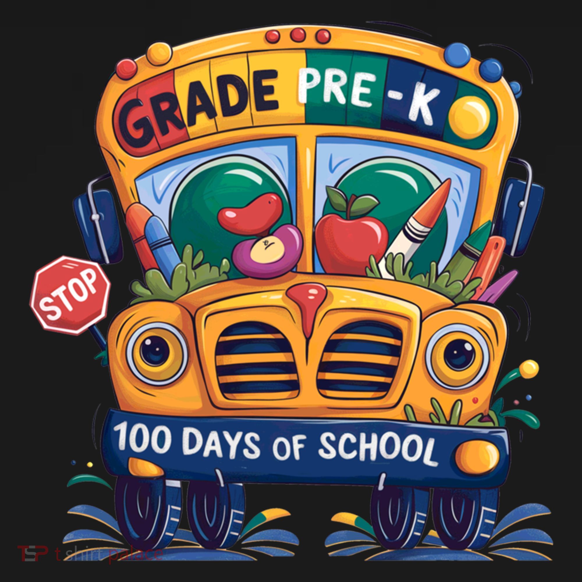 Grade Prek 100 Days Of School Fun Gift Bucket Hat