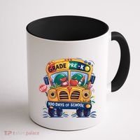 Grade Prek 100 Days Of School Fun Gift Coffee Mug thumb 1