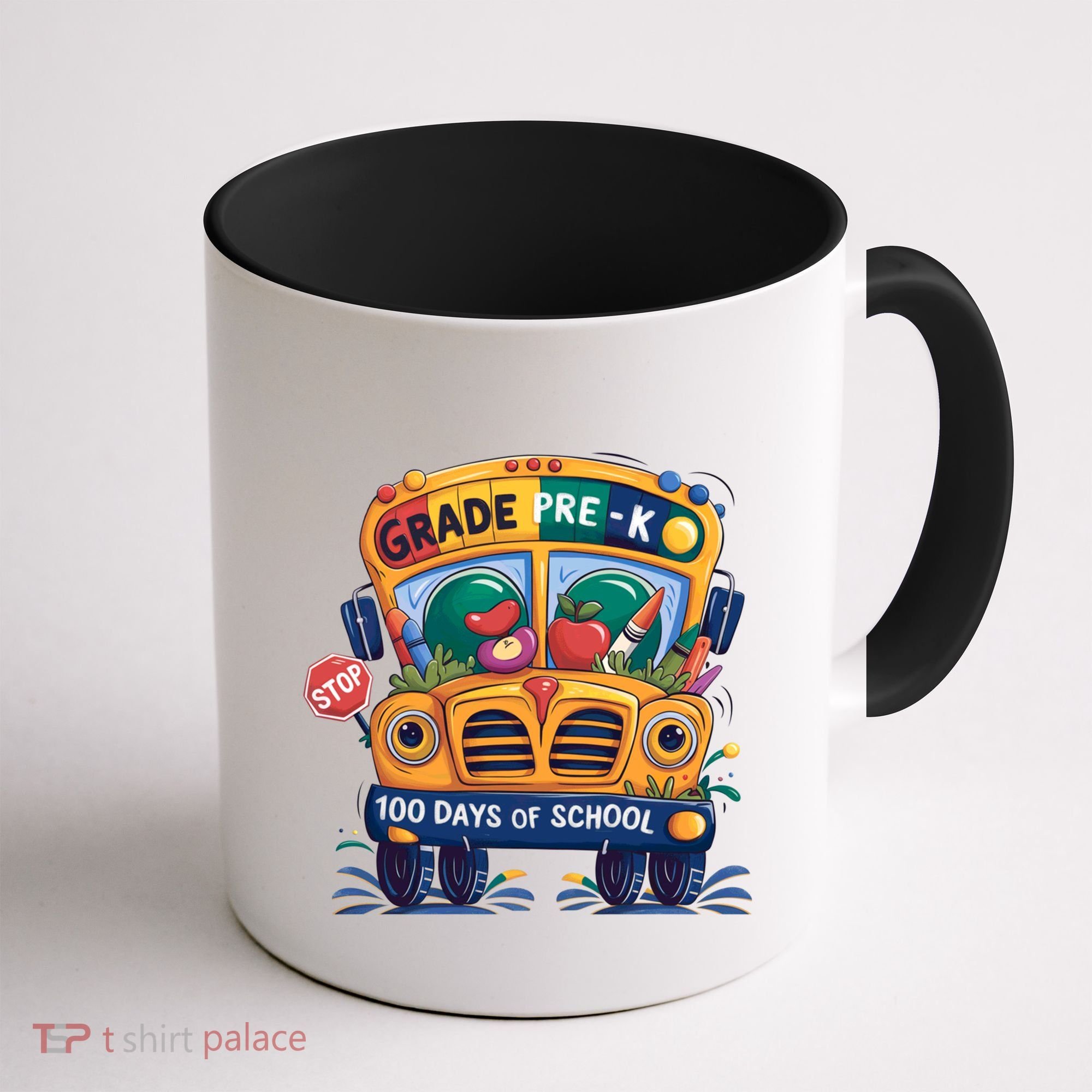 Grade Prek 100 Days Of School Fun Gift Coffee Mug