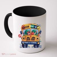 Grade Prek 100 Days Of School Fun Gift Coffee Mug thumb 0