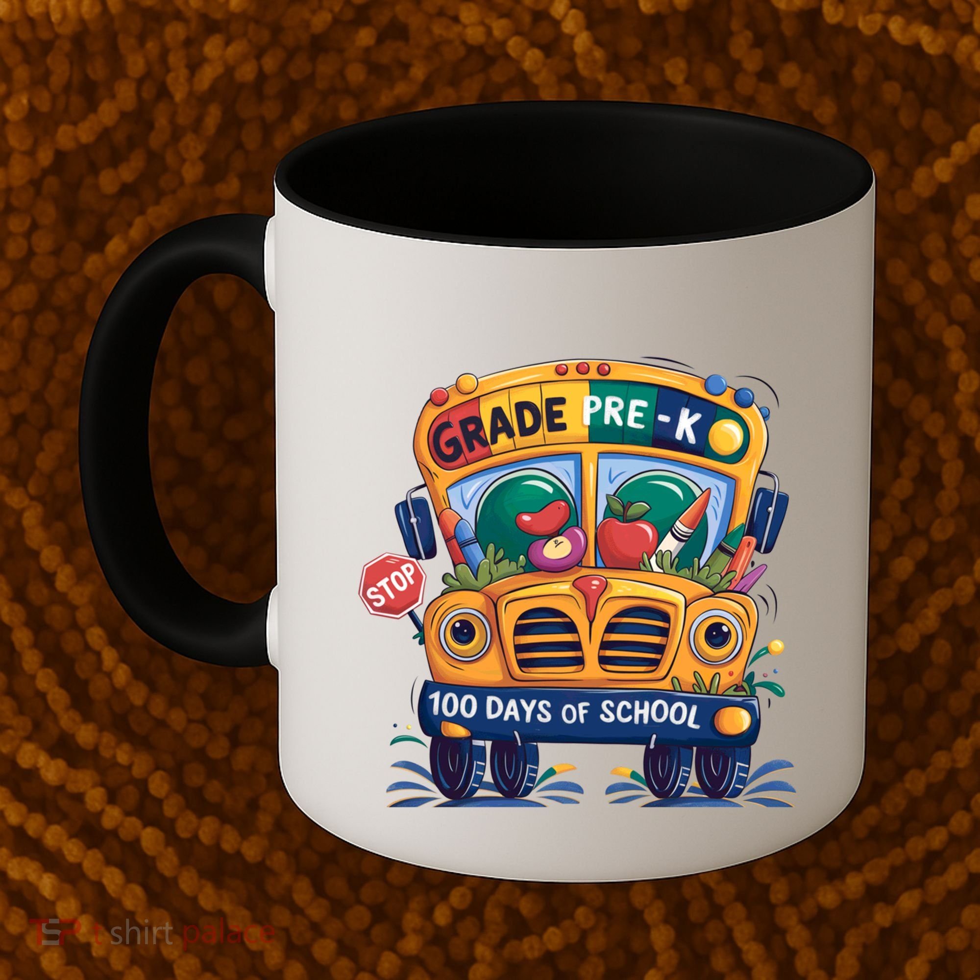 Grade Prek 100 Days Of School Fun Gift Coffee Mug