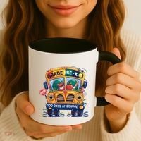 Grade Prek 100 Days Of School Fun Gift Coffee Mug thumb 3