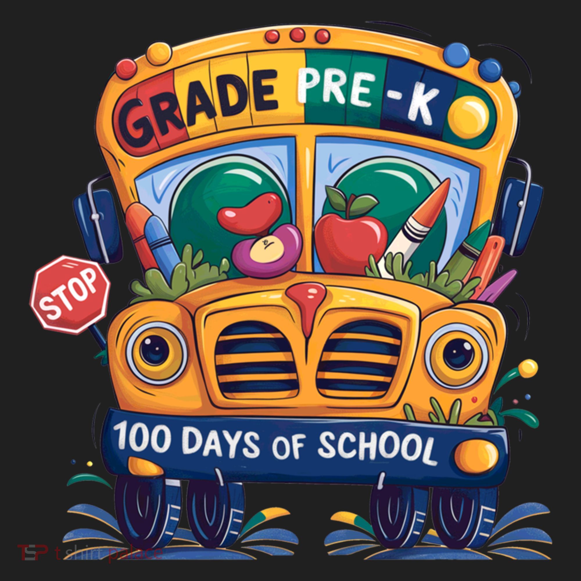Grade Prek 100 Days Of School Fun Gift Beanie