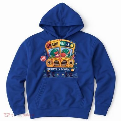 Grade Prek 100 Days Of School Fun Gift Hoodie