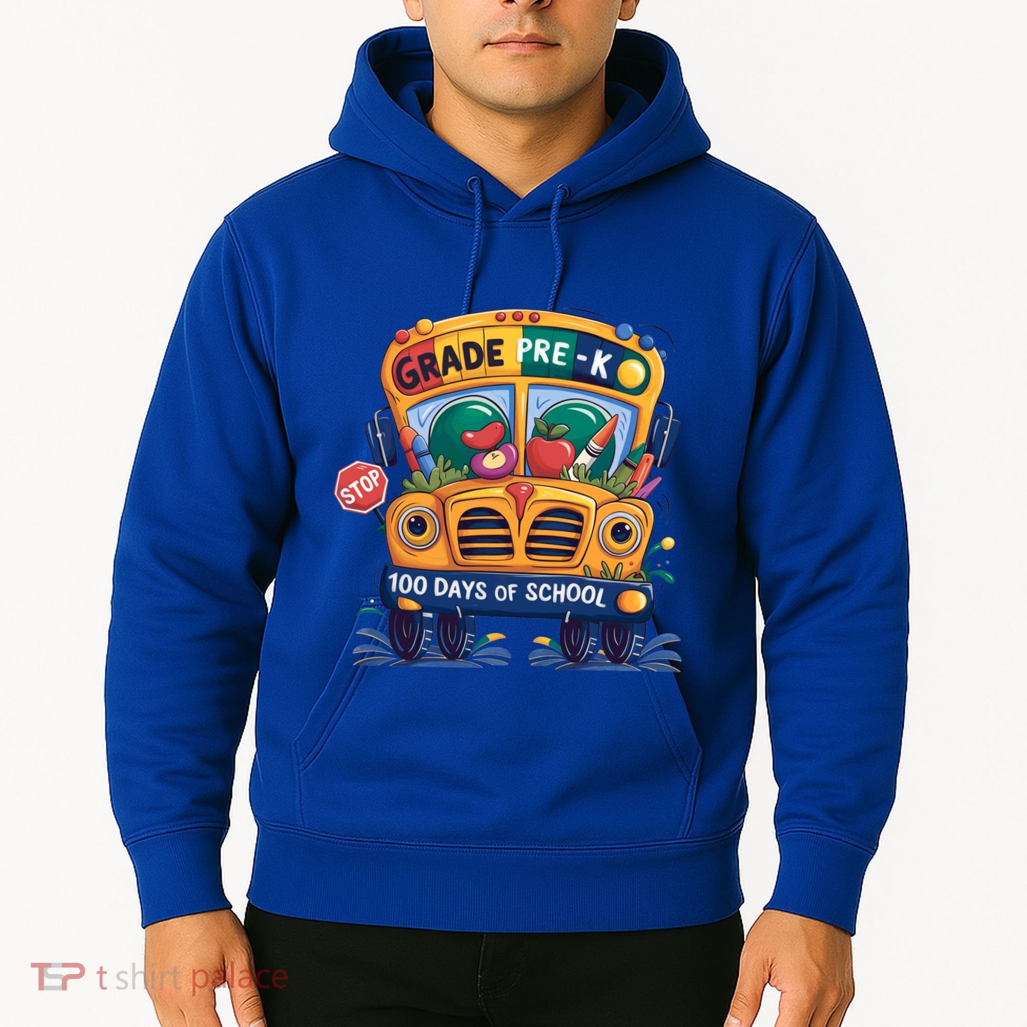 Grade Prek 100 Days Of School Fun Gift Hoodie