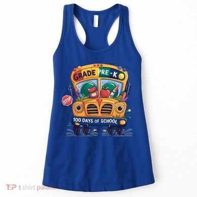 Grade Prek 100 Days Of School Fun Gift Women's Tank Top