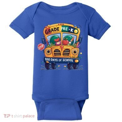 Grade Prek 100 Days Of School Fun Gift Baby Bodysuit
