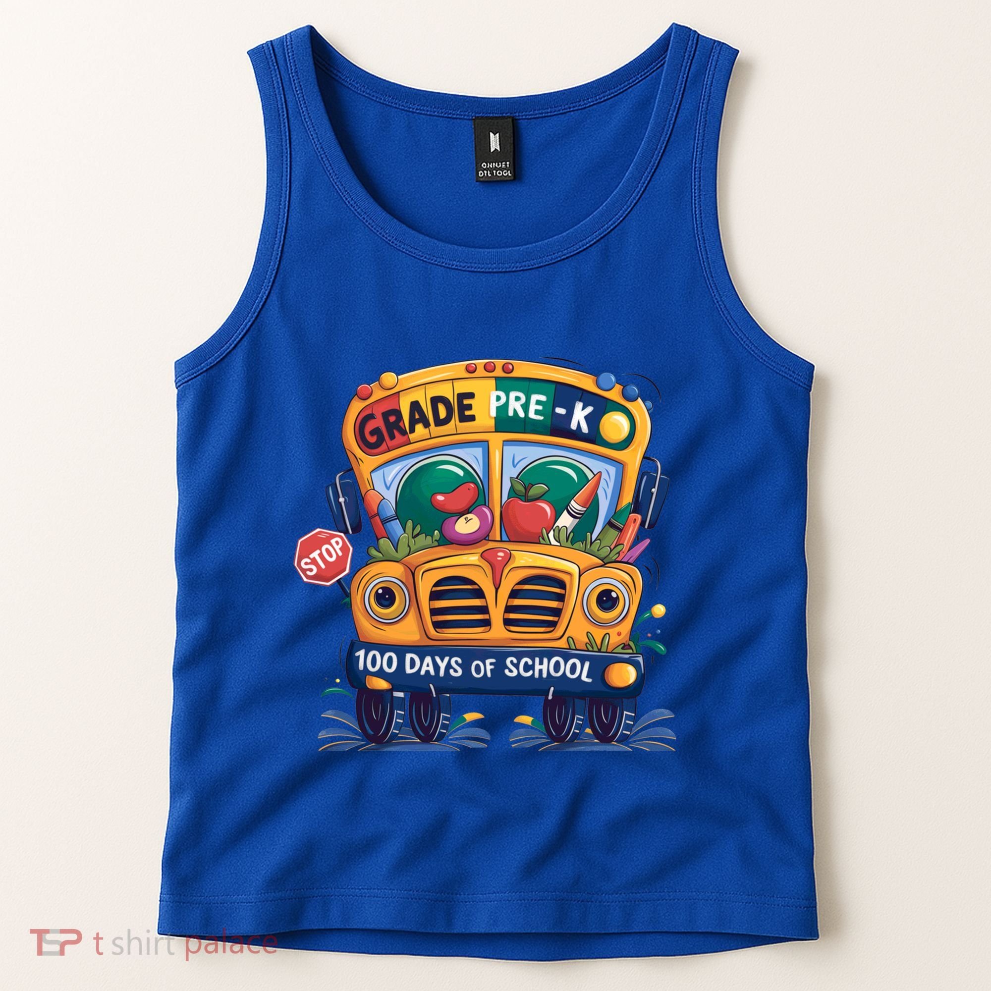 Grade Prek 100 Days Of School Fun Gift Tank Top