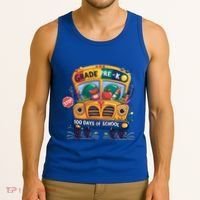 Grade Prek 100 Days Of School Fun Gift Tank Top thumb 3