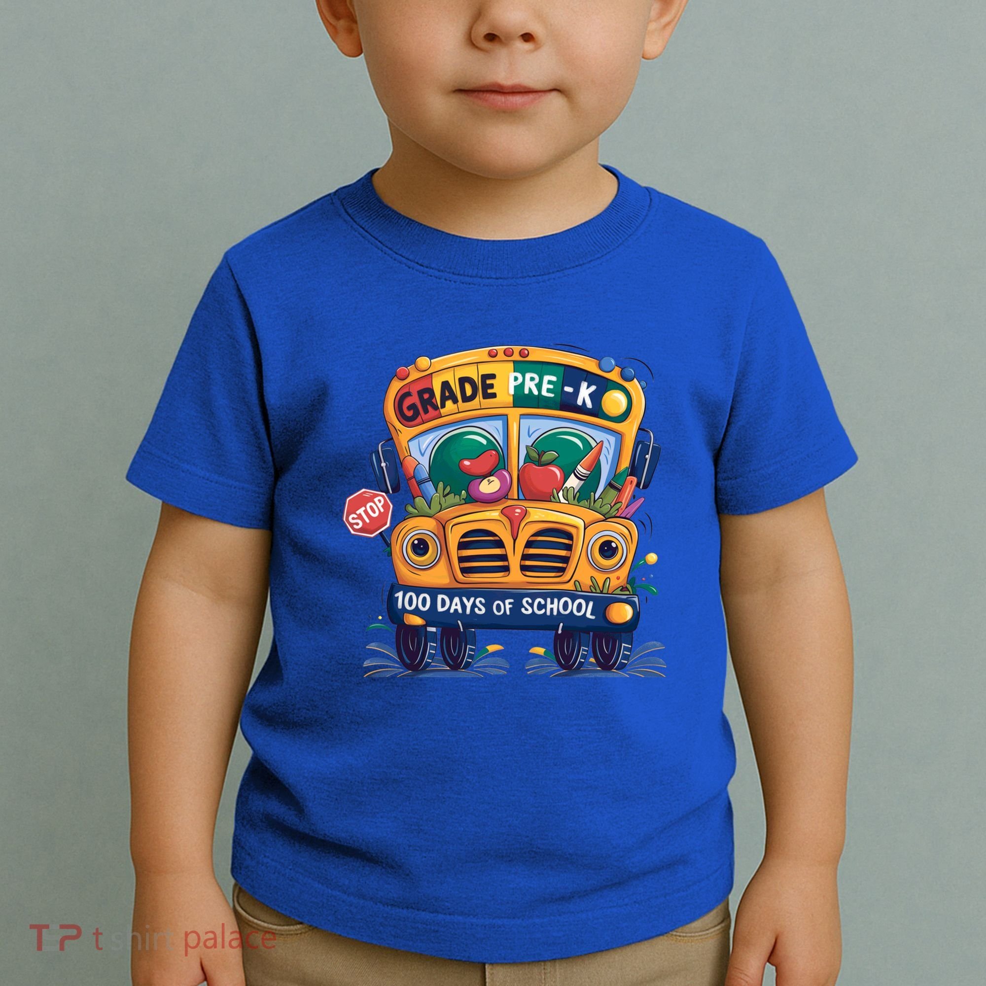 Grade Prek 100 Days Of School Fun Gift Toddler T-Shirt