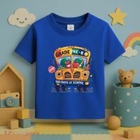 Grade Prek 100 Days Of School Fun Gift Toddler T-Shirt thumb 3