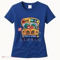 Grade Prek 100 Days Of School Fun Gift Women's T-Shirt thumb 0