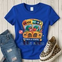 Grade Prek 100 Days Of School Fun Gift Women's T-Shirt thumb 3