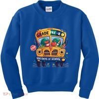 Grade Prek 100 Days Of School Fun Gift Kids Sweatshirt thumb 0