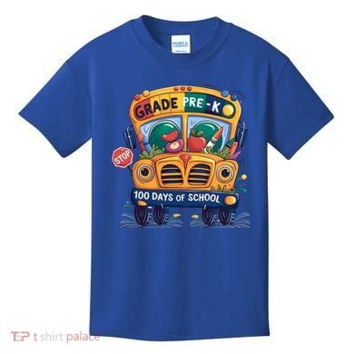 Grade Prek 100 Days Of School Fun Gift Kids T-Shirt
