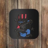 Gnome Patriot 4th Of July Coaster thumb 0