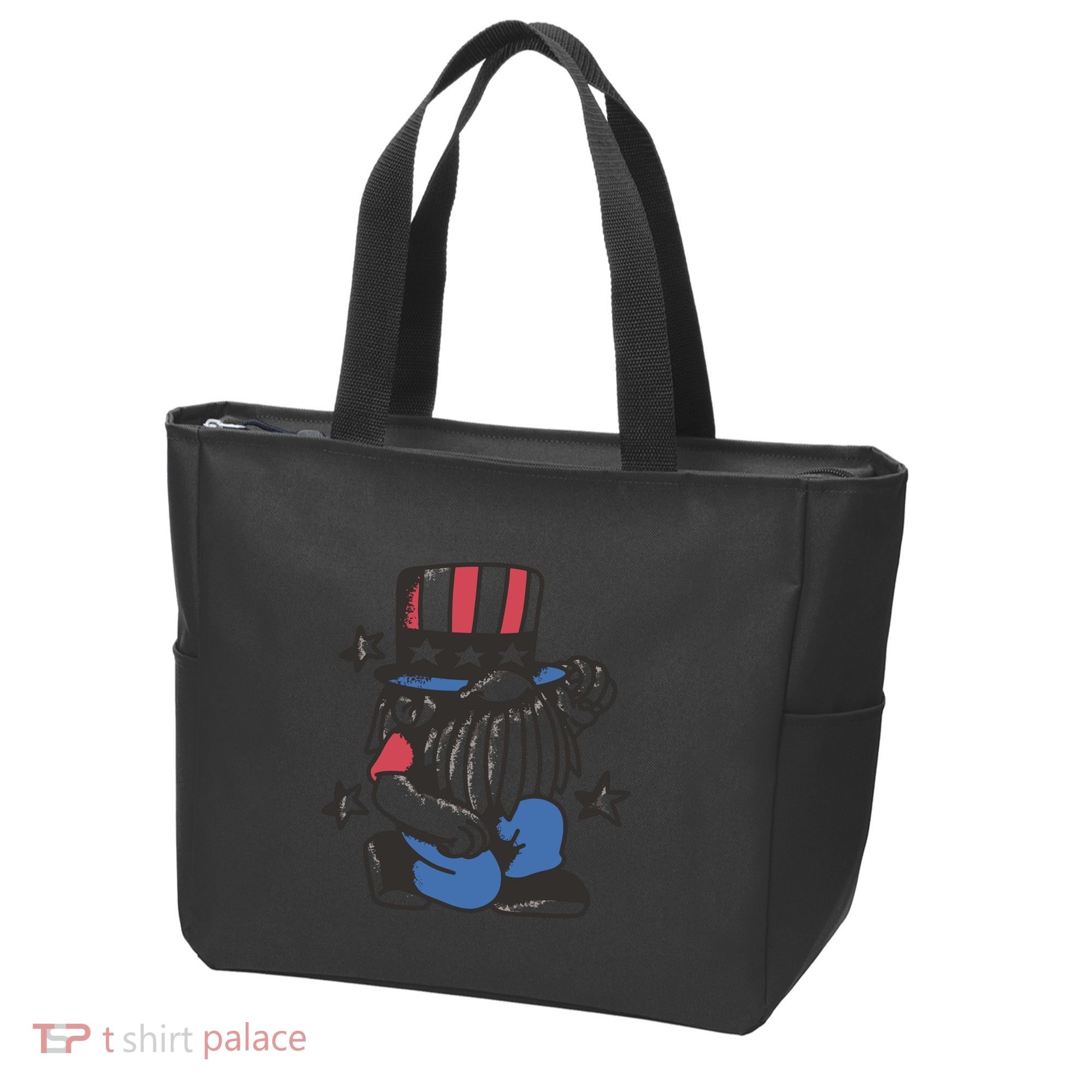 Gnome Patriot 4th Of July Tote Bag