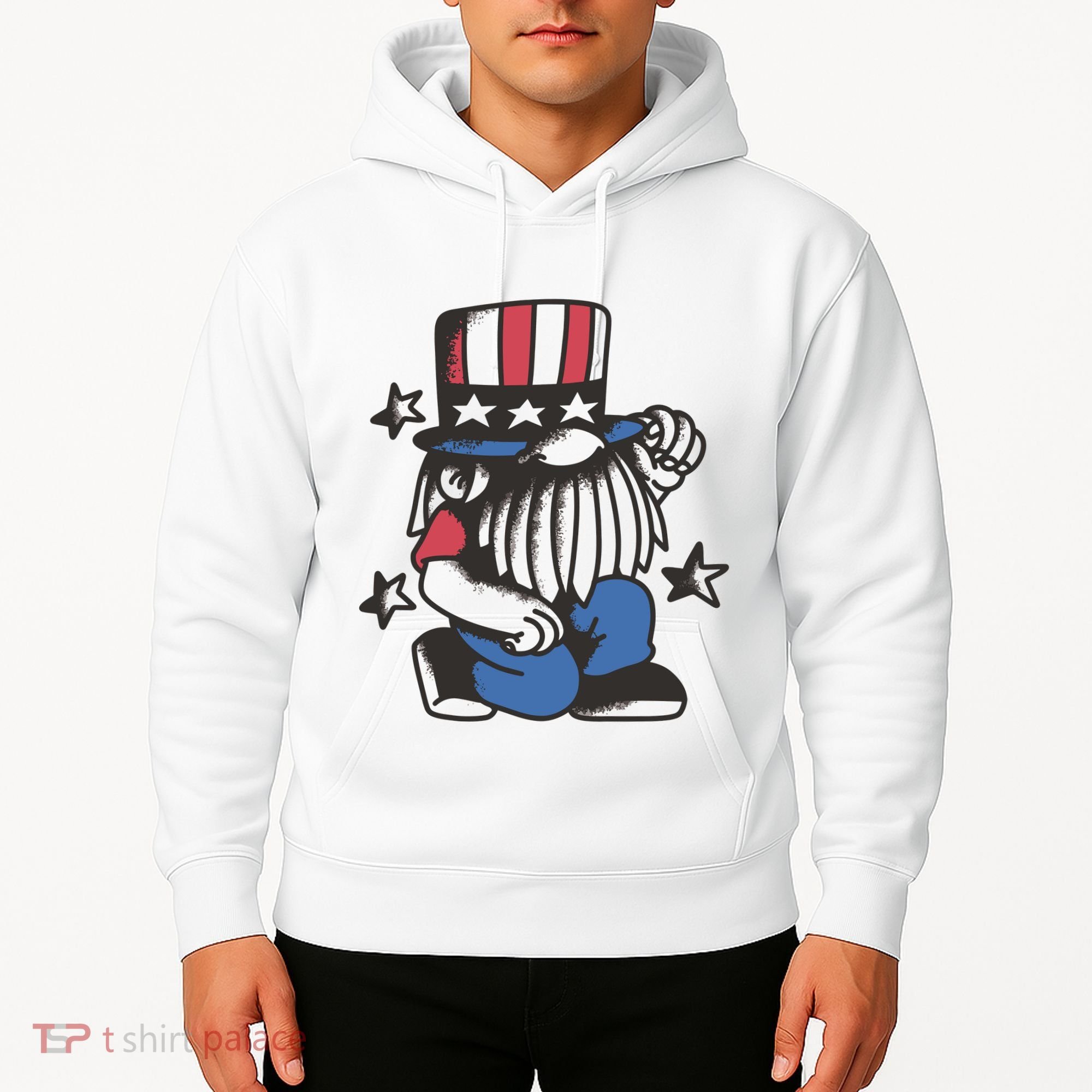 Gnome Patriot 4th Of July Hoodie