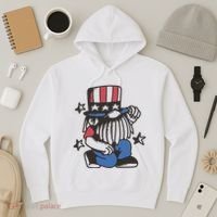 Gnome Patriot 4th Of July Hoodie thumb 3