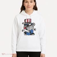 Gnome Patriot 4th Of July Hoodie thumb 5