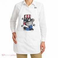 Gnome Patriot 4th Of July Apron thumb 2